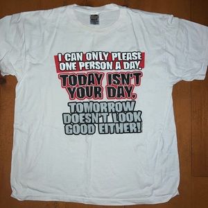 Funny Saying White tee